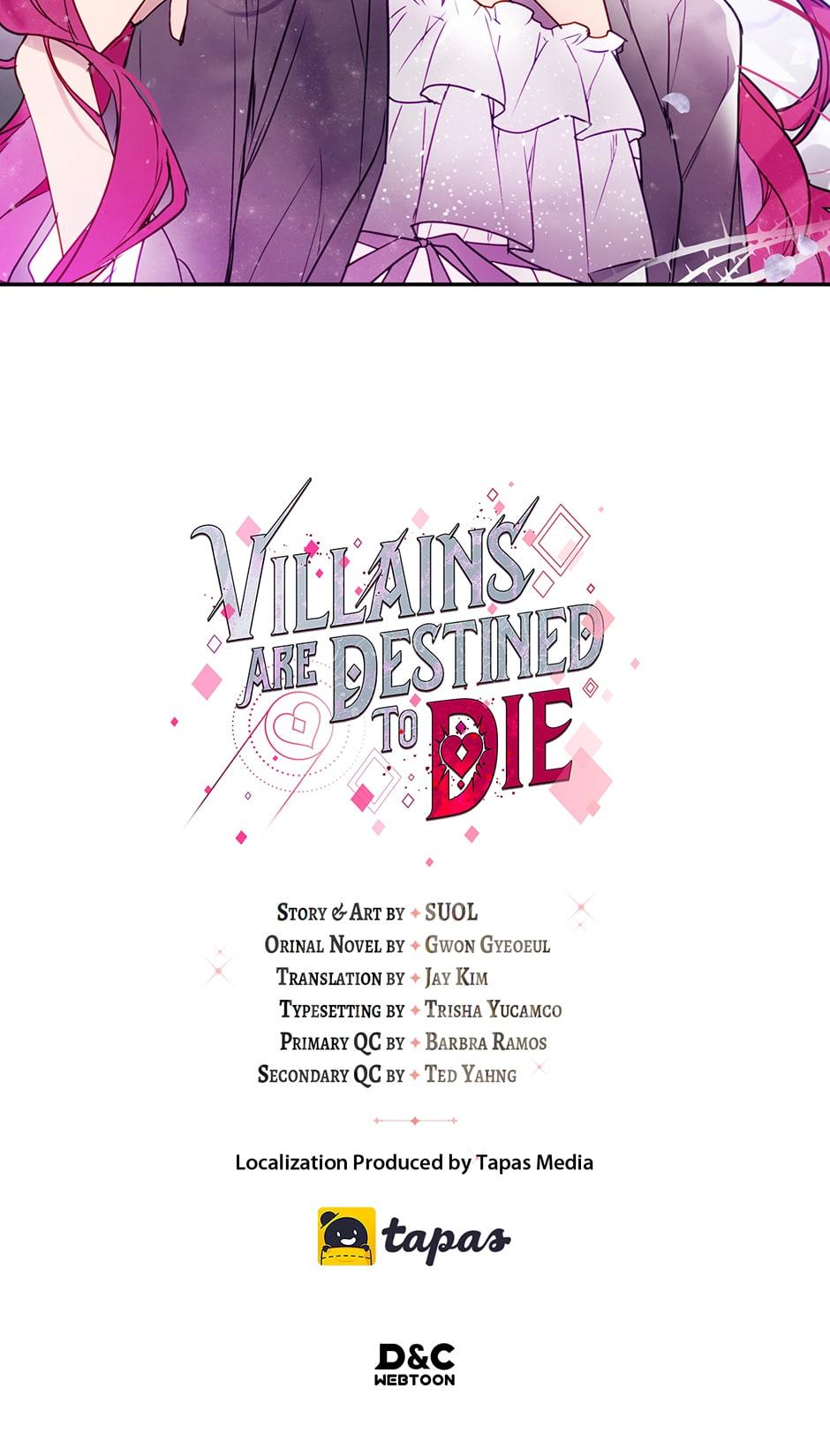 Read Villains Are Destined to Die Manga Online