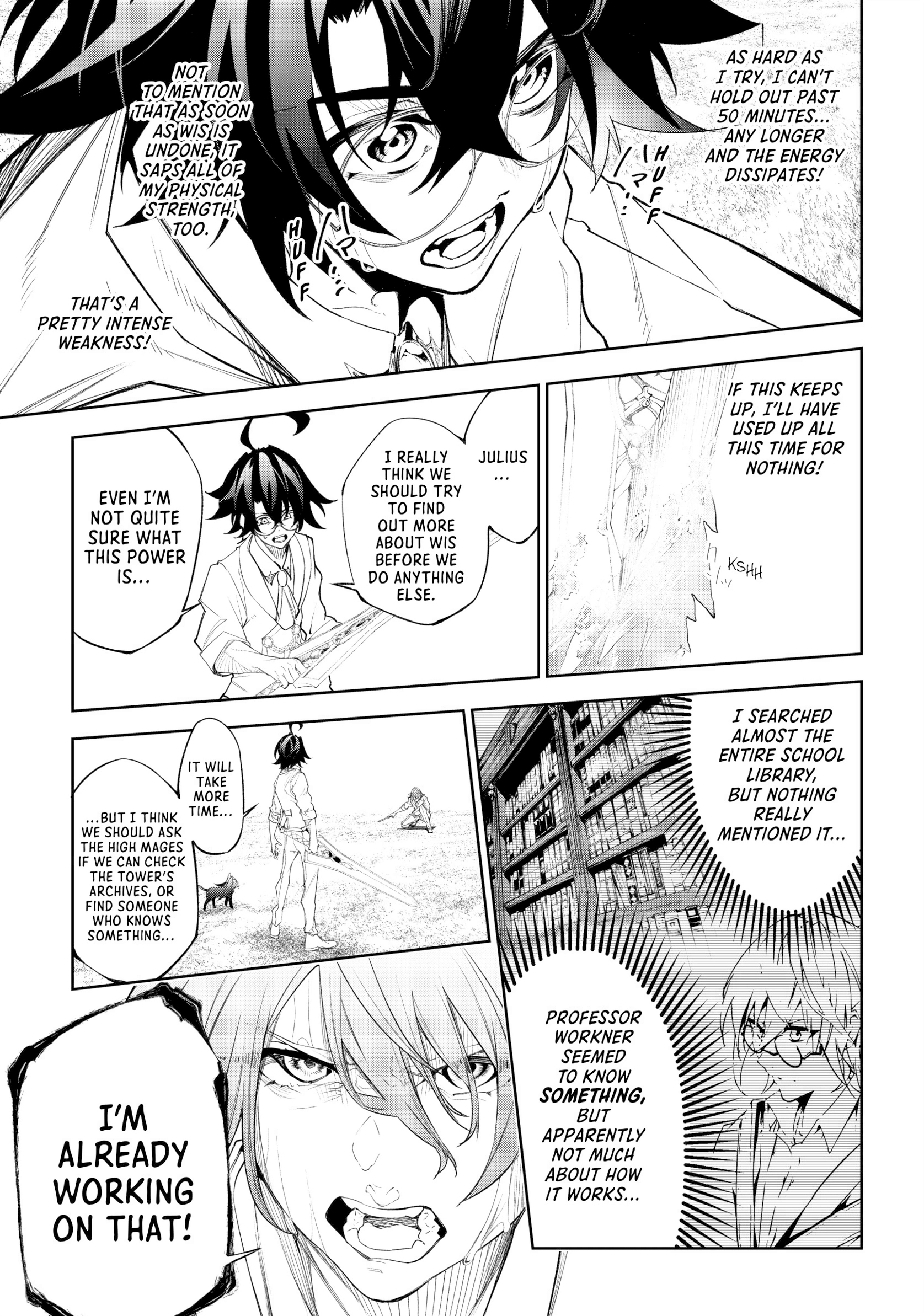 Read Wistoria Wand and Sword Manga Online