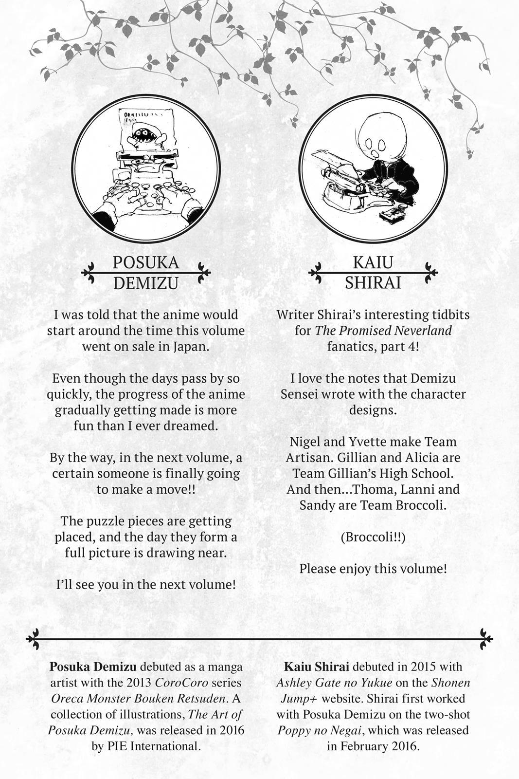 Read Yakusoku no Neverland Manga Online