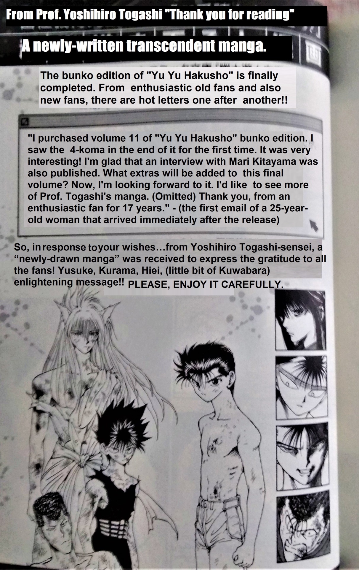 Read Yu Yu Hakusho Manga Online