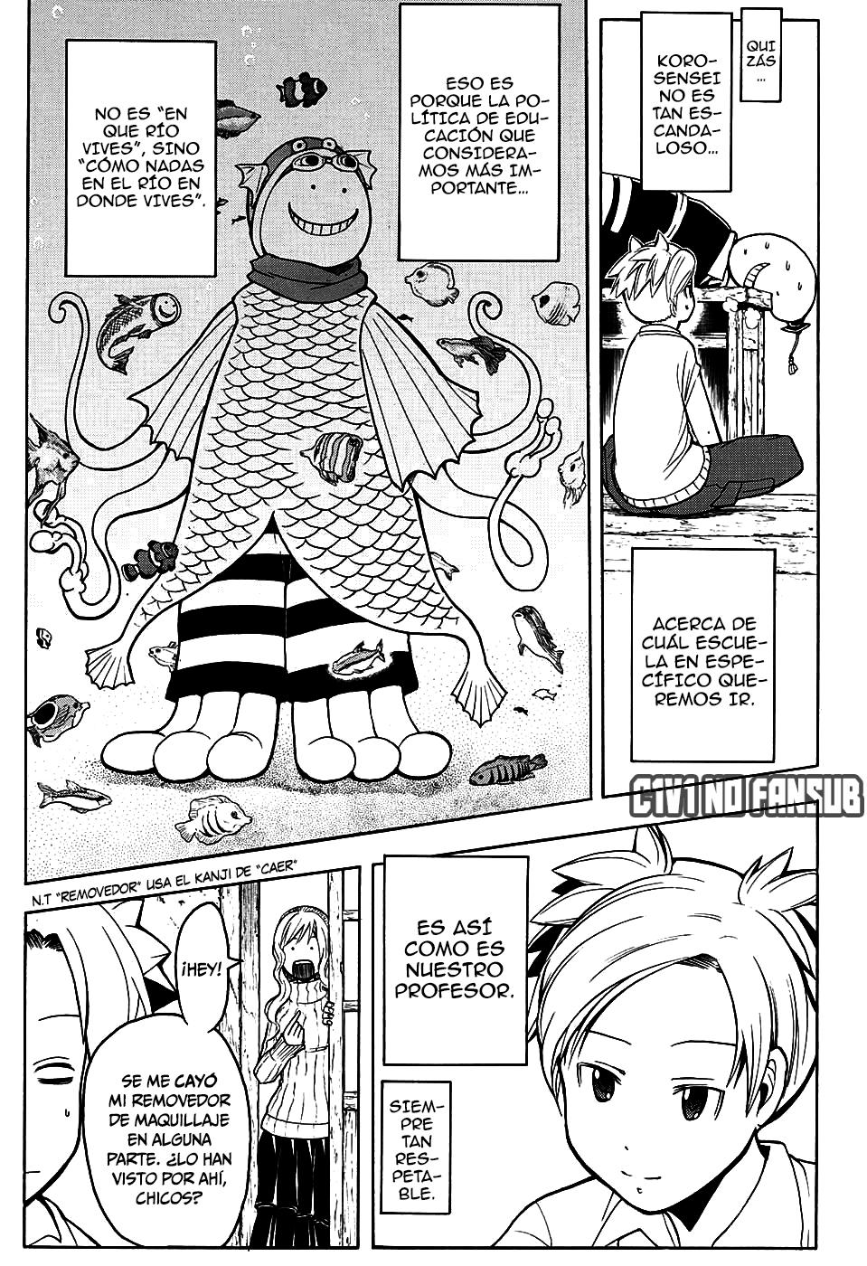 Read Ansatsu Kyoshitsu ES Manga Online
