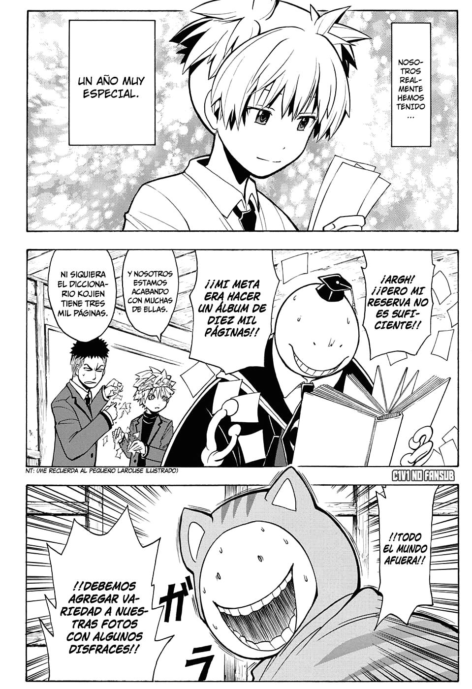 Read Ansatsu Kyoshitsu ES Manga Online