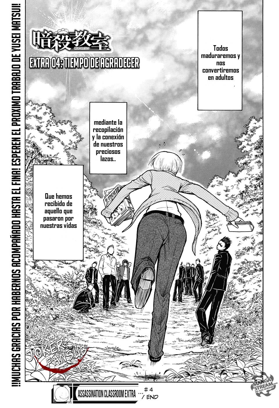 Read Ansatsu Kyoshitsu ES Manga Online