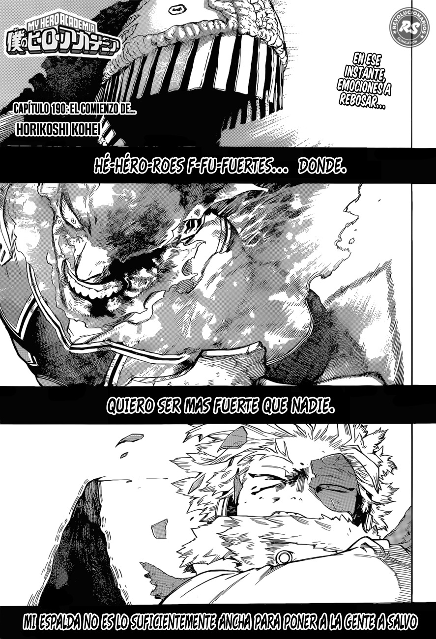 Read Boku no Hero Academia ES Manga Online