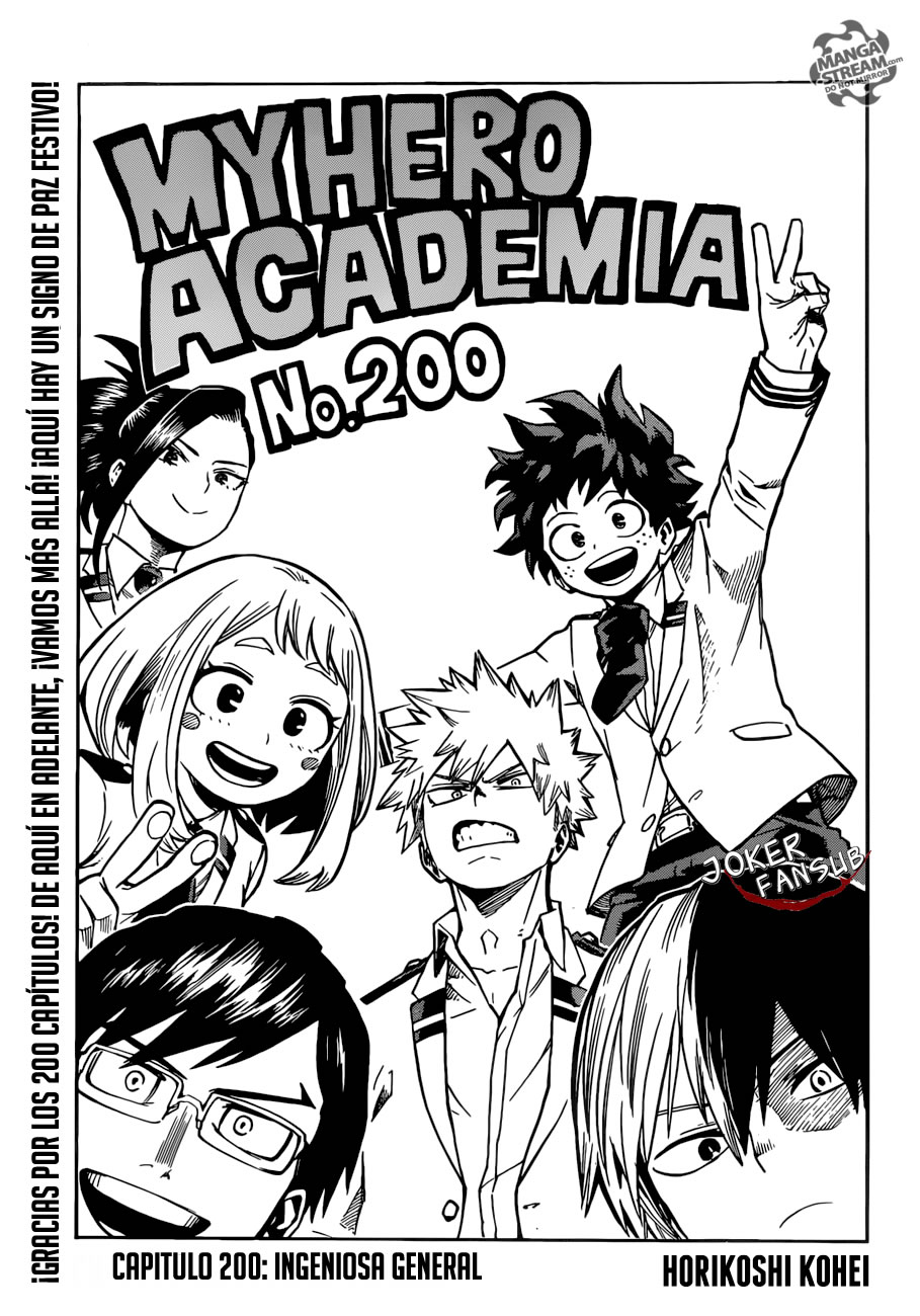 Read Boku no Hero Academia ES Manga Online