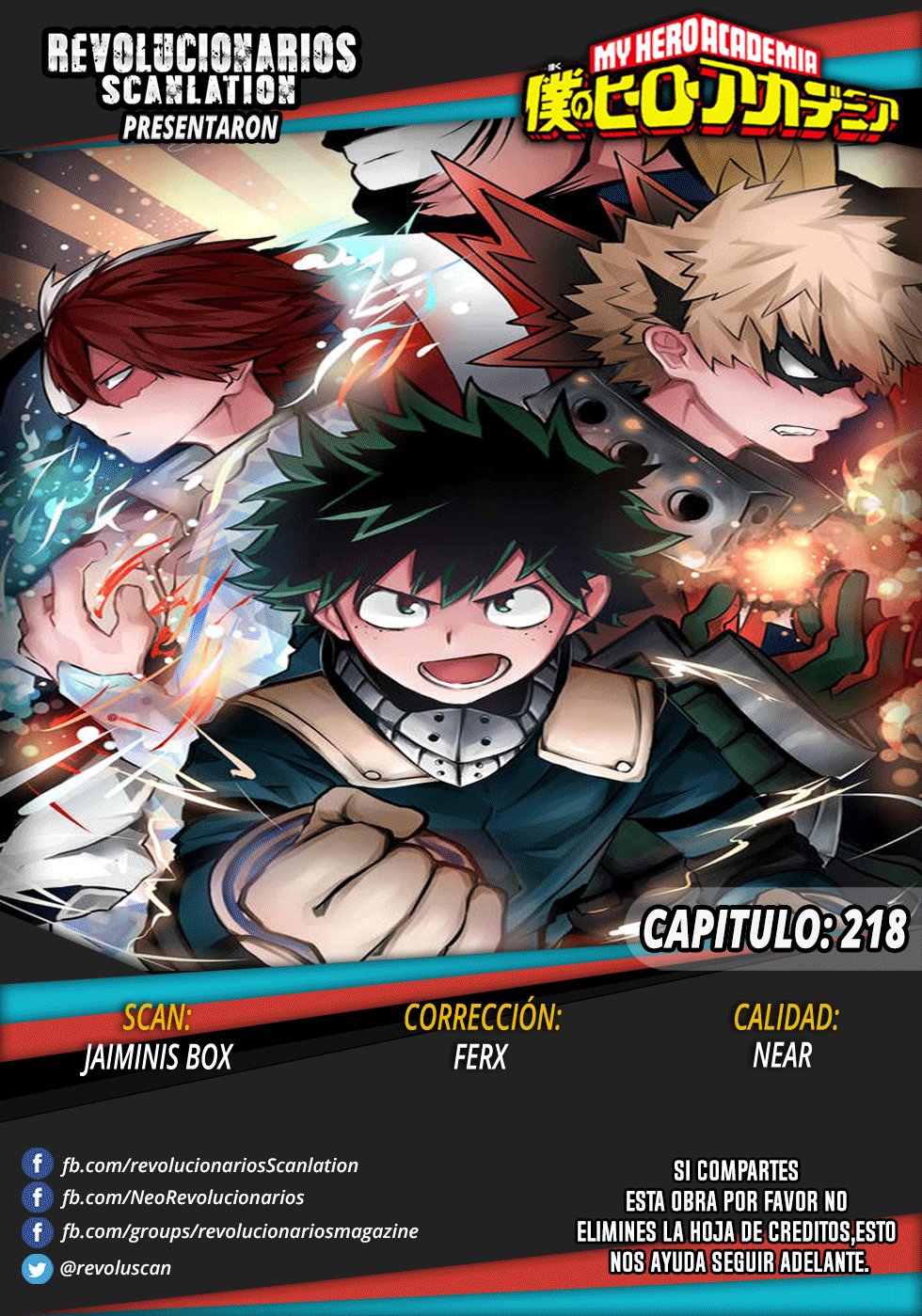 Read Boku no Hero Academia ES Manga Online