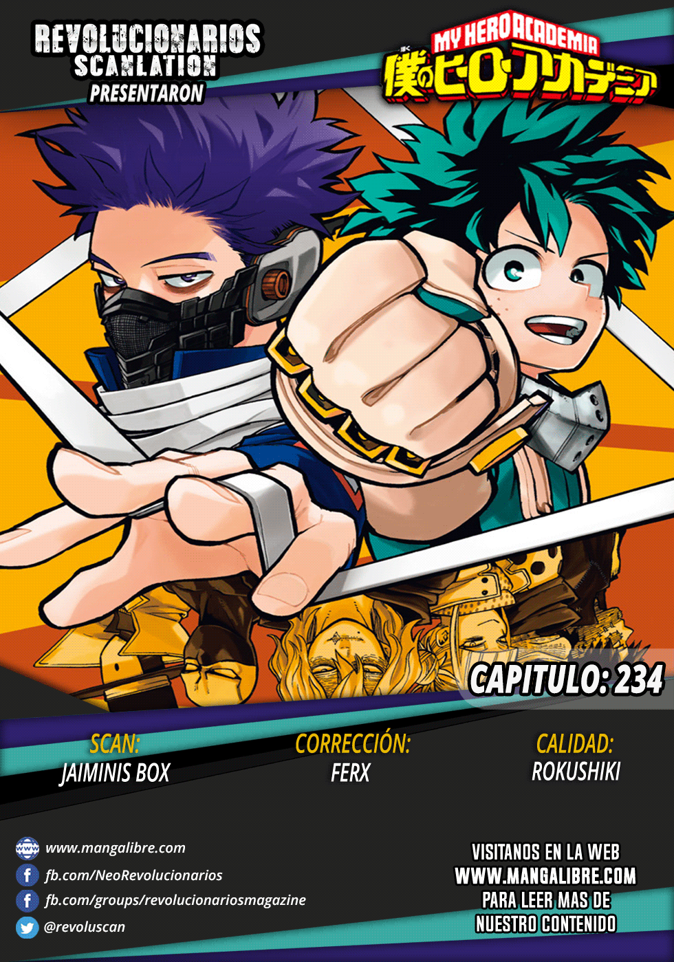 Read Boku no Hero Academia ES Manga Online