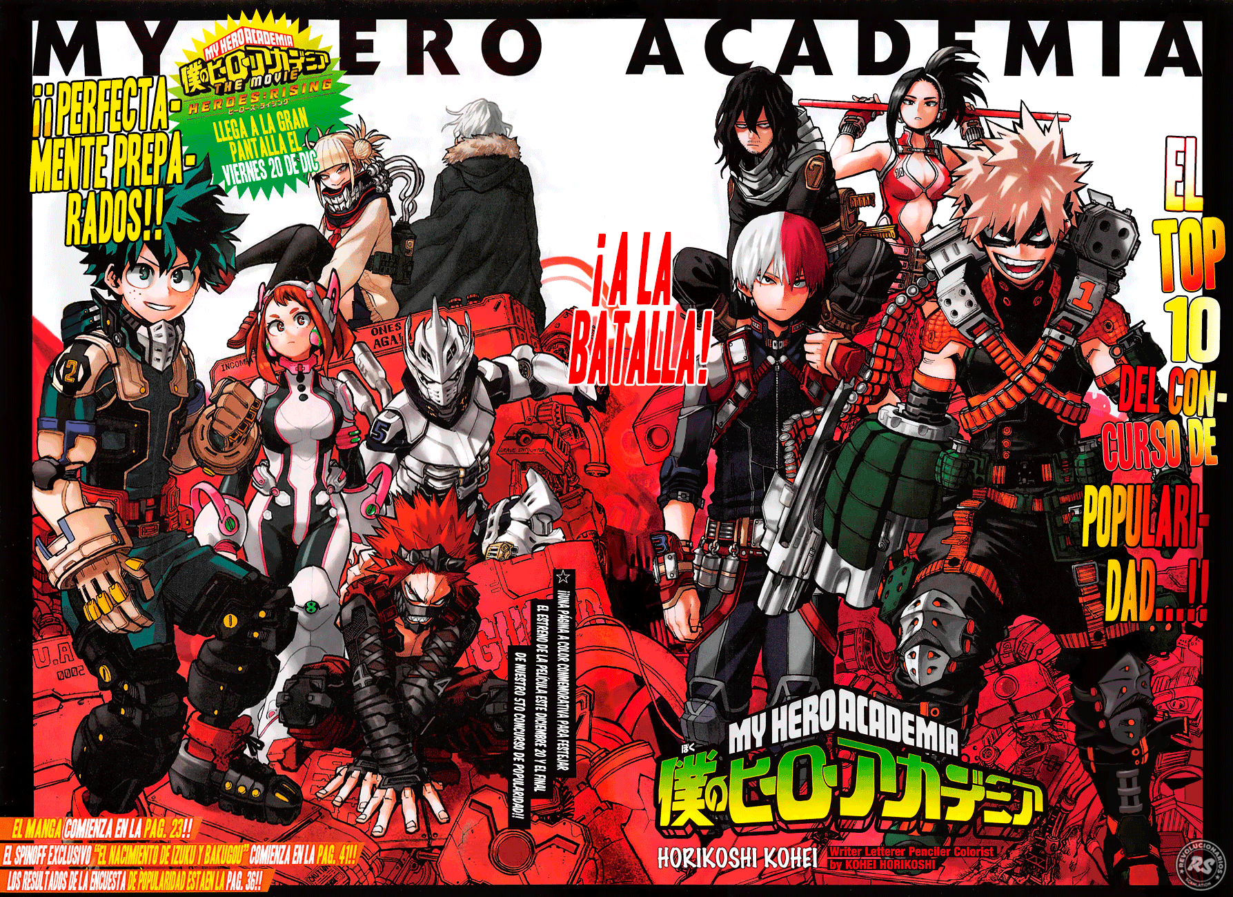 Read Boku no Hero Academia ES Manga Online