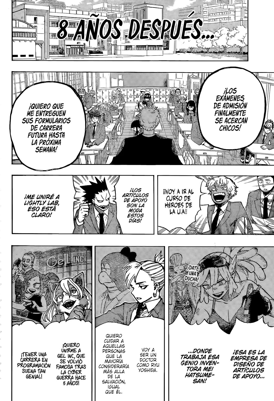 Read Boku no Hero Academia ES Manga Online