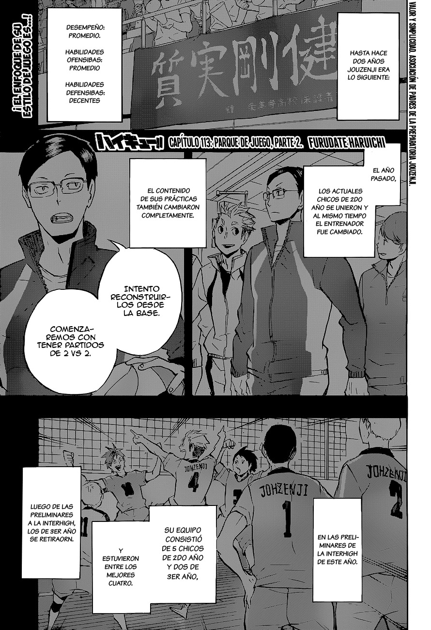 Read Haikyuu ES Manga Online