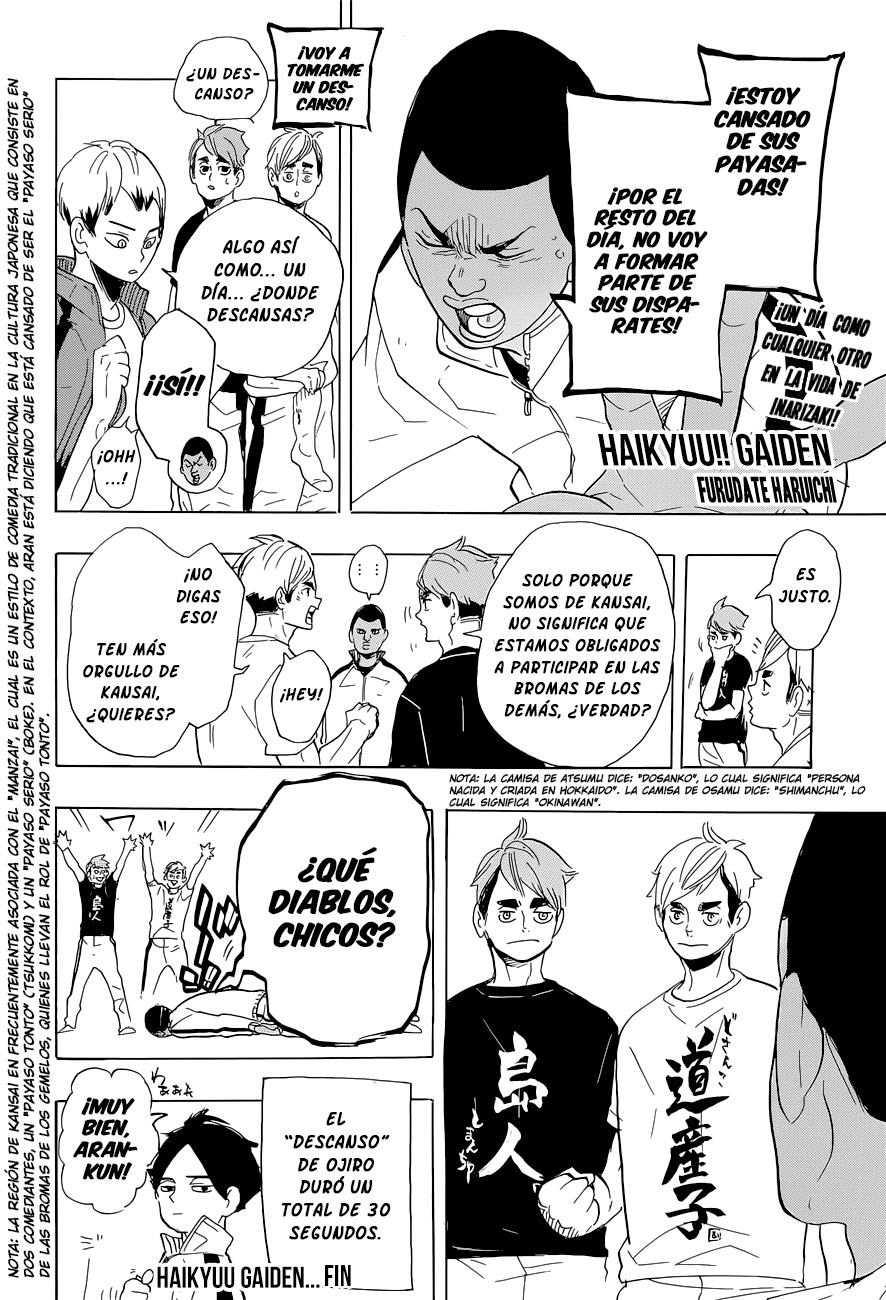 Read Haikyuu ES Manga Online