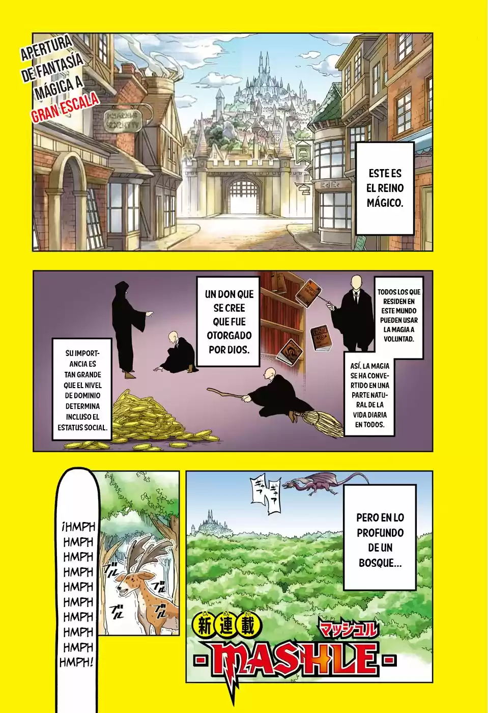 Read Mashle  Magic And Muscles ES Manga Online