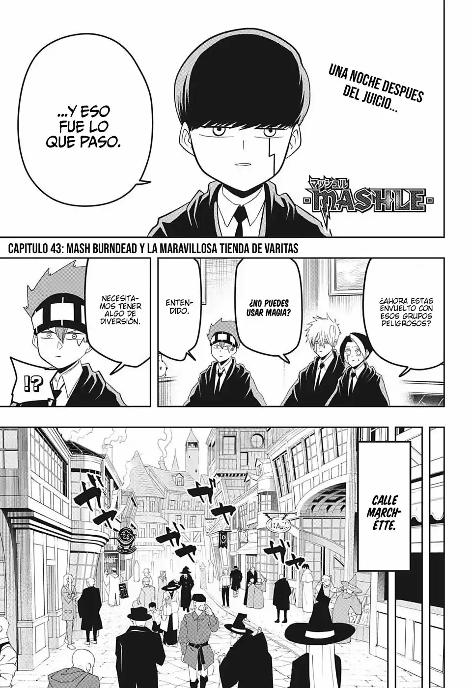 Read Mashle  Magic And Muscles ES Manga Online