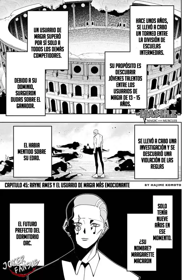 Read Mashle  Magic And Muscles ES Manga Online