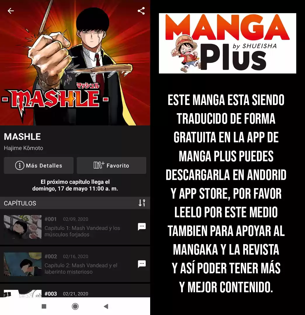 Read Mashle  Magic And Muscles ES Manga Online