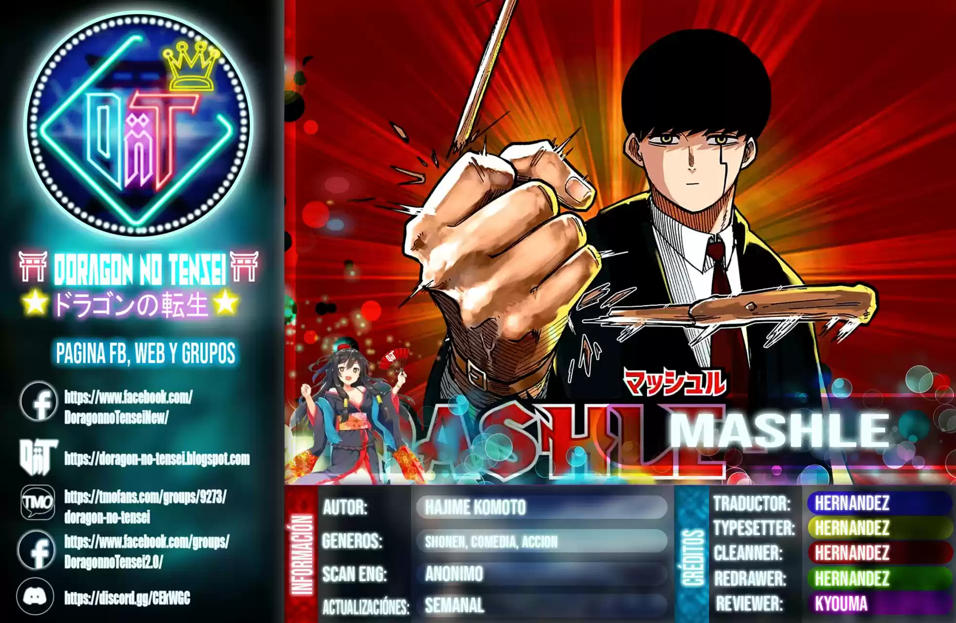 Read Mashle  Magic And Muscles ES Manga Online