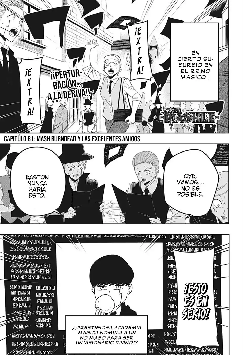 Read Mashle  Magic And Muscles ES Manga Online