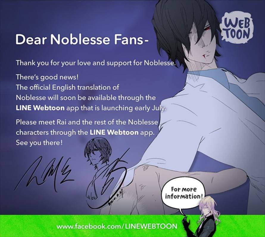 Read Noblesse ES Manga Online