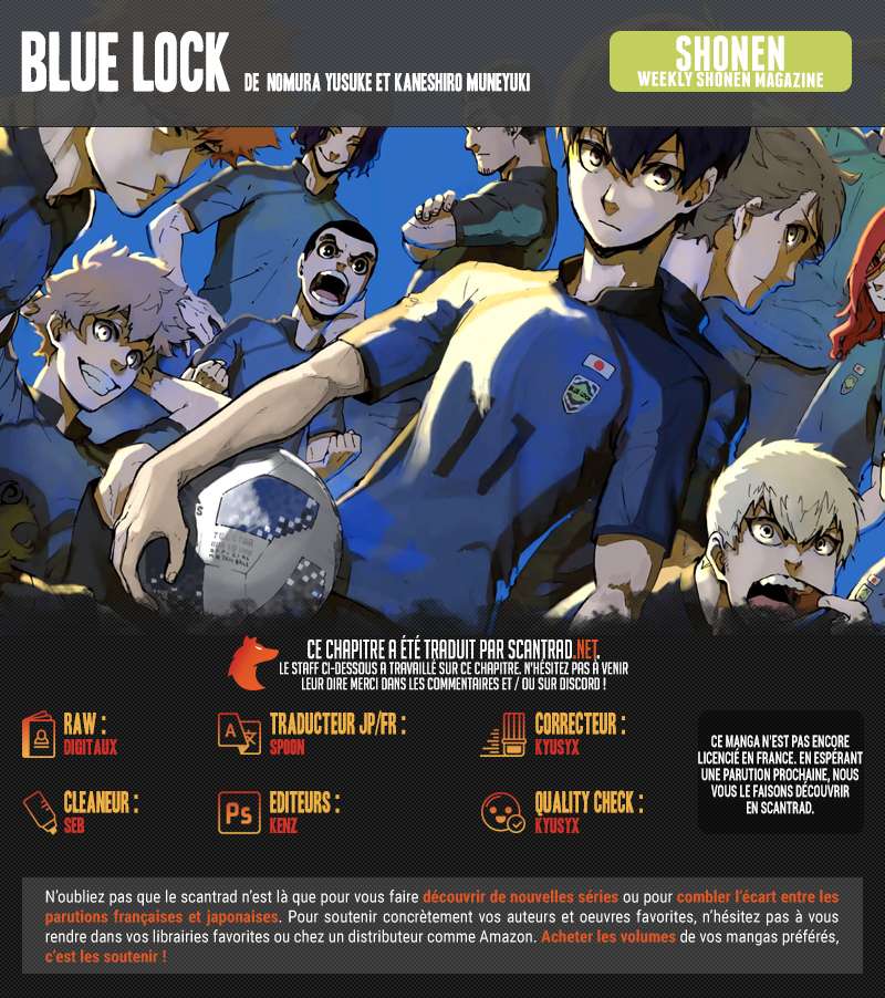 Read Blue Lock FR Manga Online