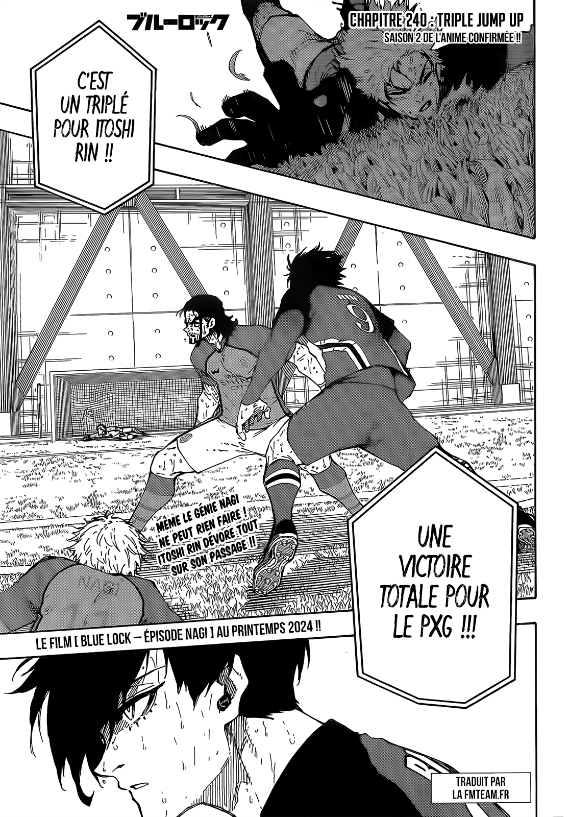 Read Blue Lock FR Manga Online
