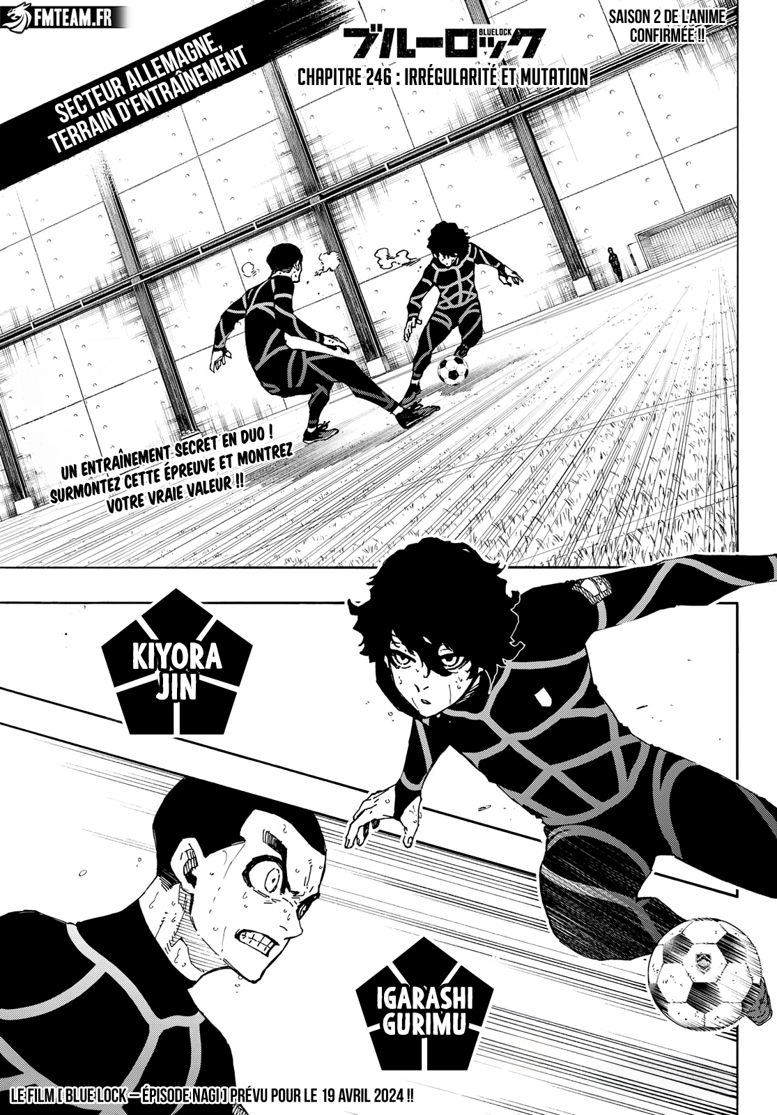 Read Blue Lock FR Manga Online