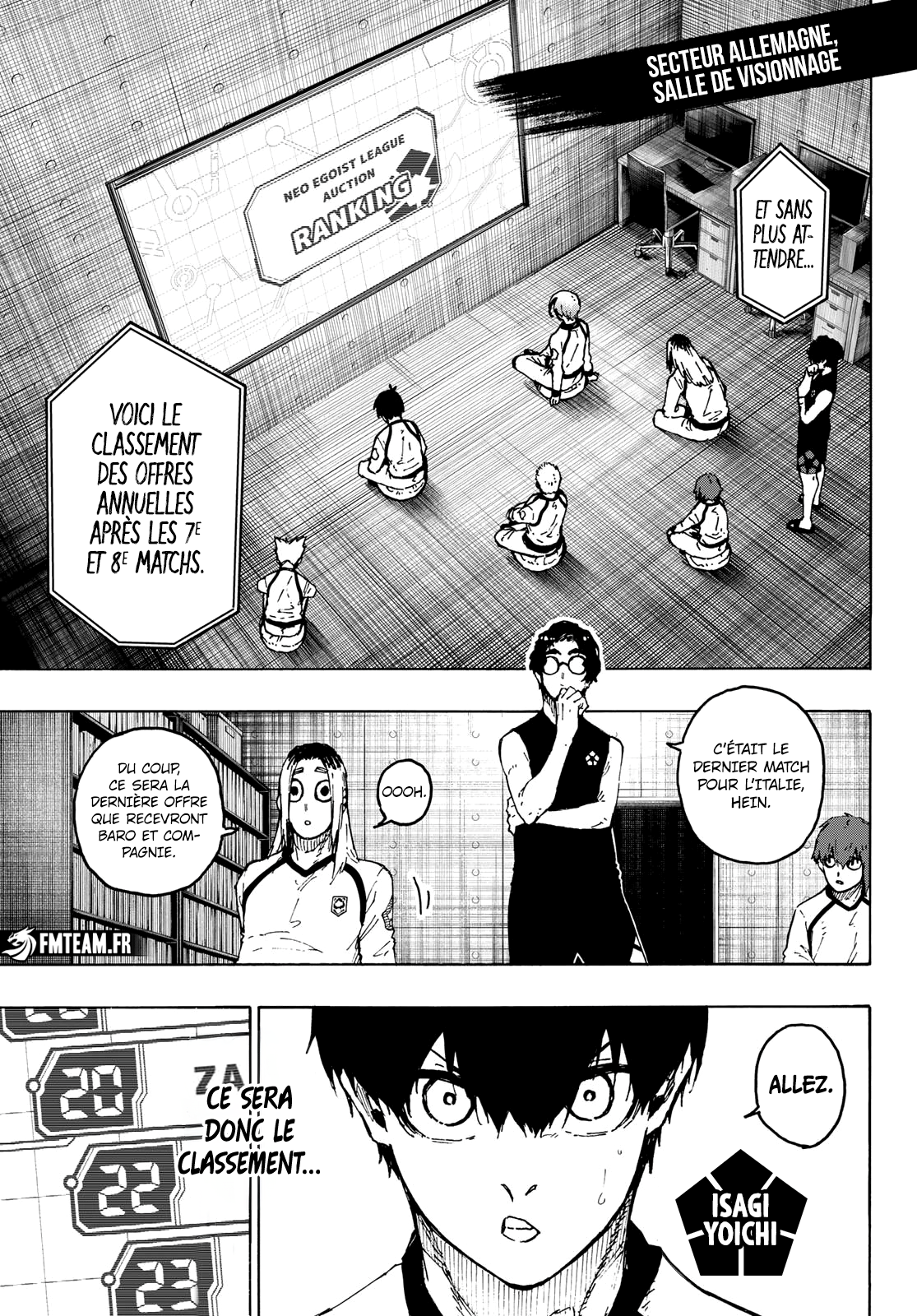 Read Blue Lock FR Manga Online