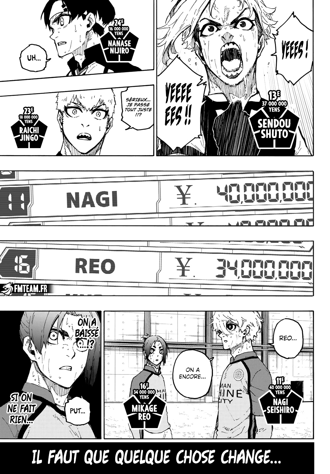 Read Blue Lock FR Manga Online