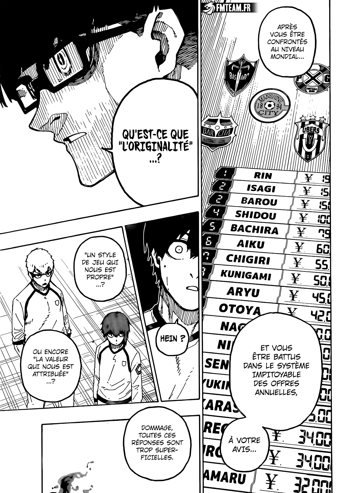 Read Blue Lock FR Manga Online