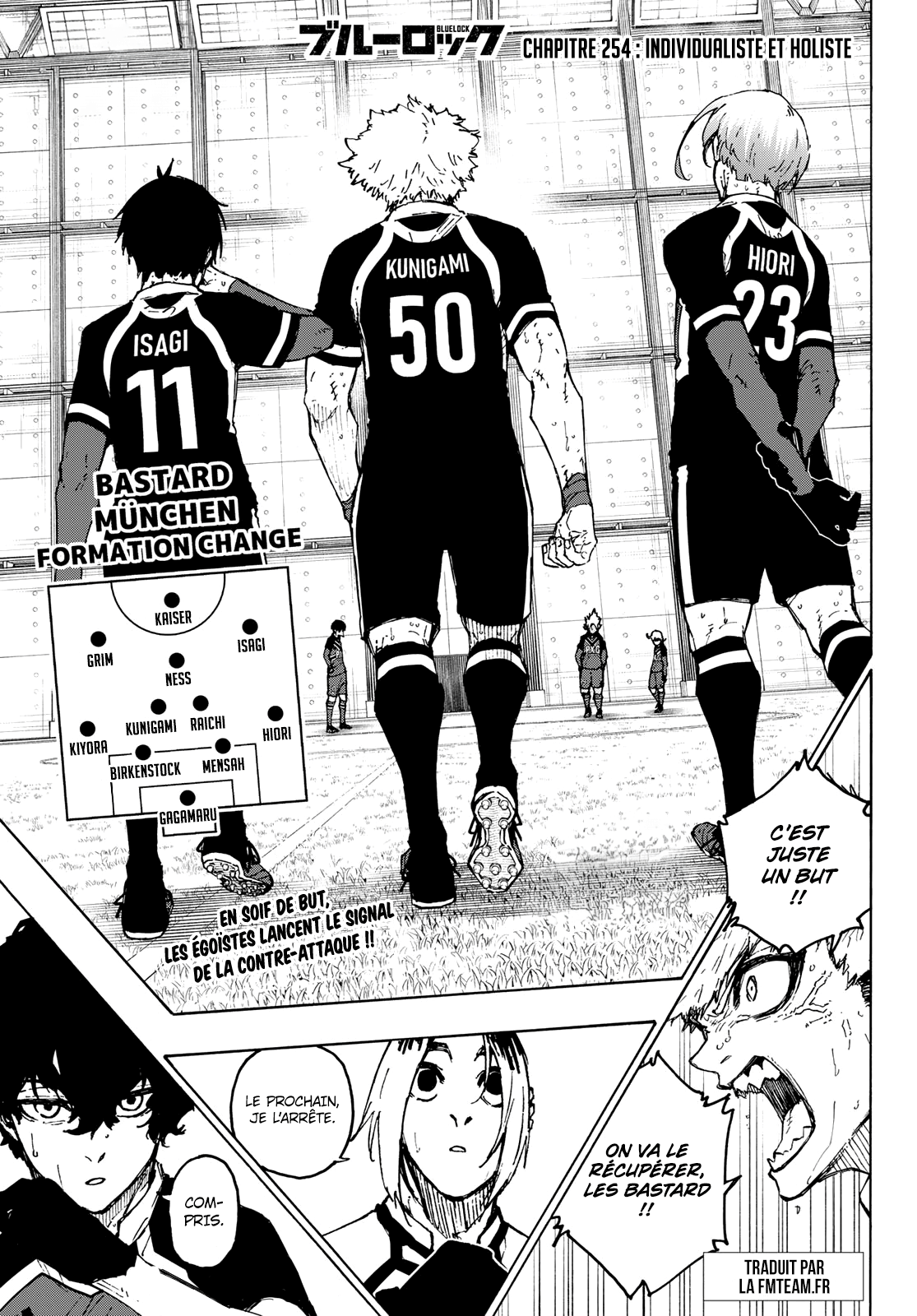 Read Blue Lock FR Manga Online