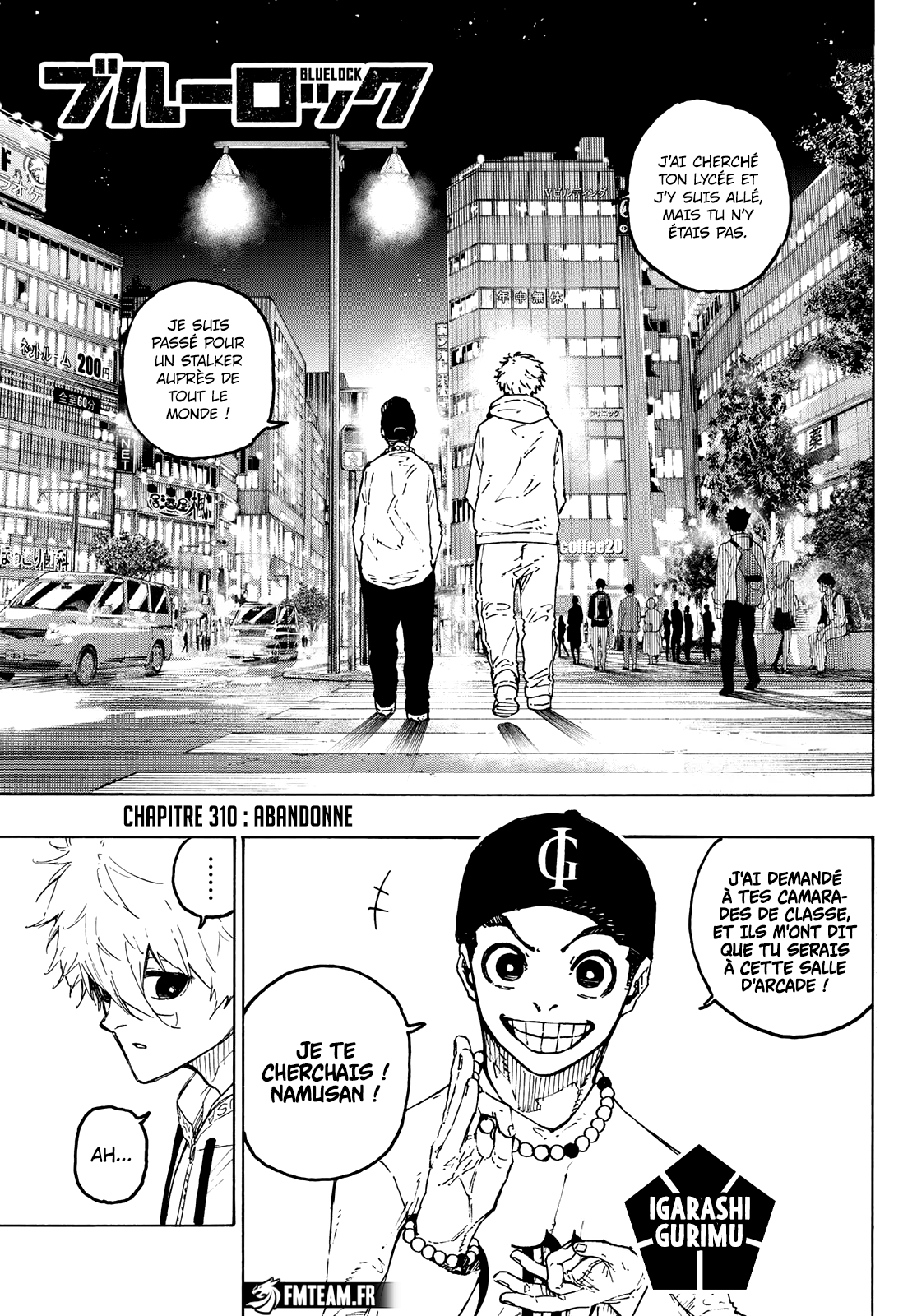 Read Blue Lock FR Manga Online