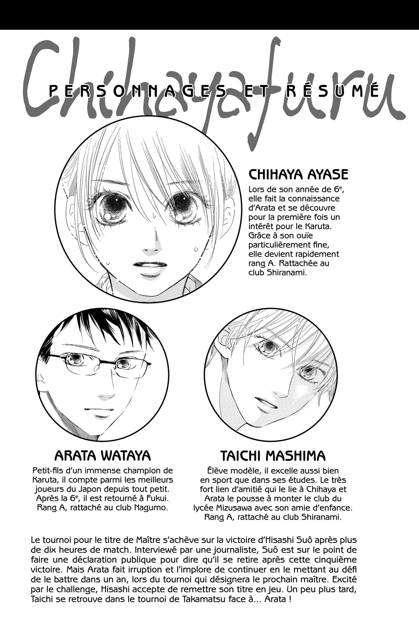Read Chihayafuru FR Manga Online
