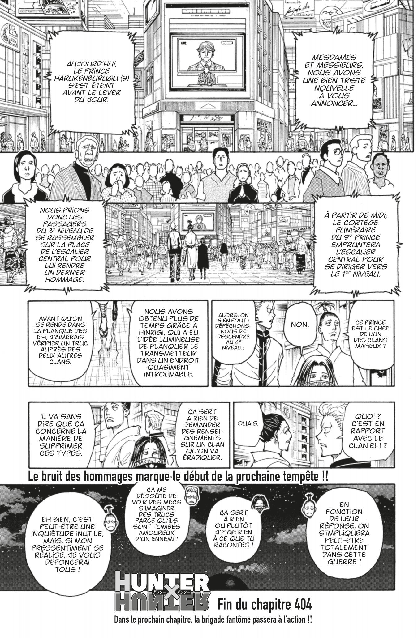 Read Hunter X Hunter FR Manga Online