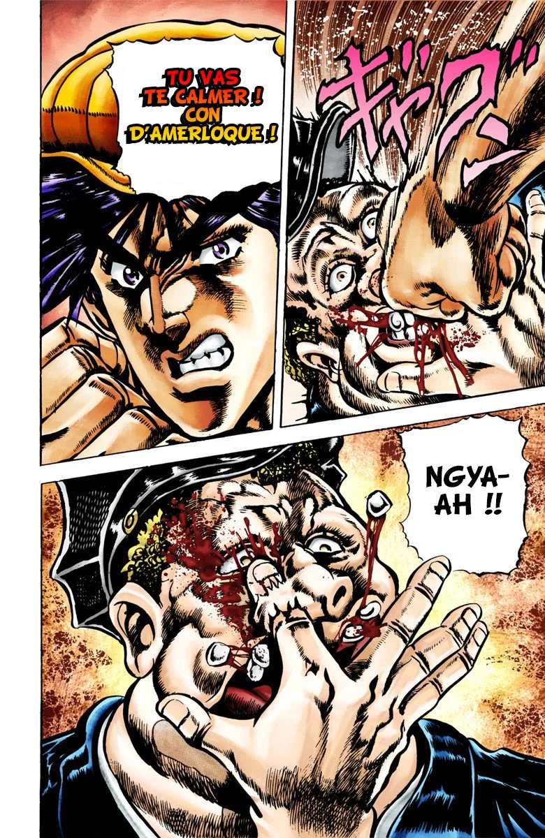 Read JoJo_s Bizarre Adventure Part 2 Battle Tendency Official Colored FR Manga Online
