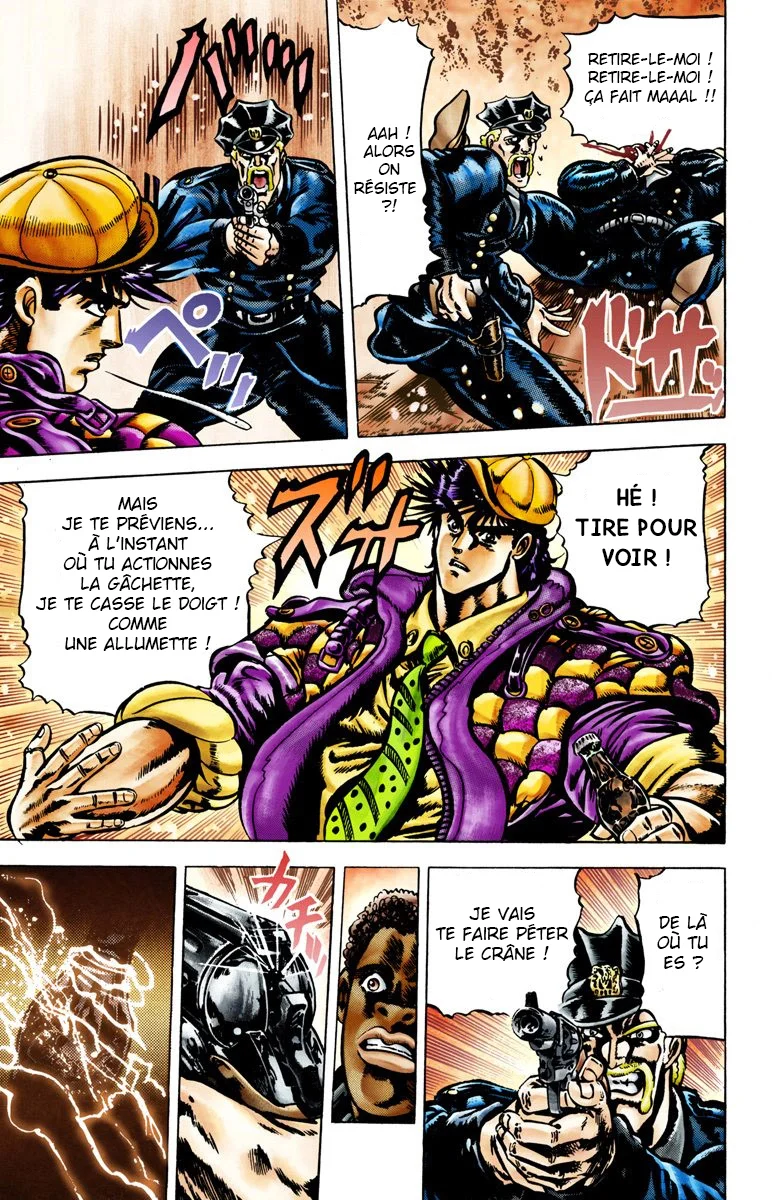 Read JoJo_s Bizarre Adventure Part 2 Battle Tendency Official Colored FR Manga Online