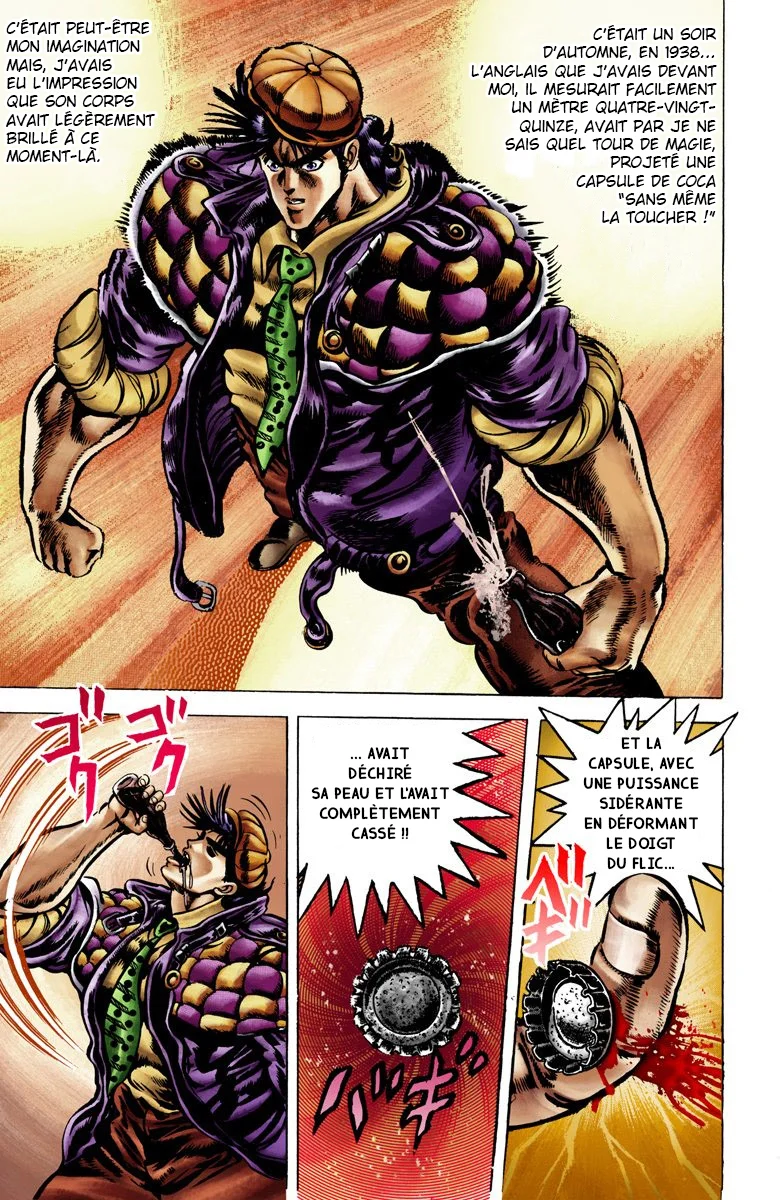 Read JoJo_s Bizarre Adventure Part 2 Battle Tendency Official Colored FR Manga Online