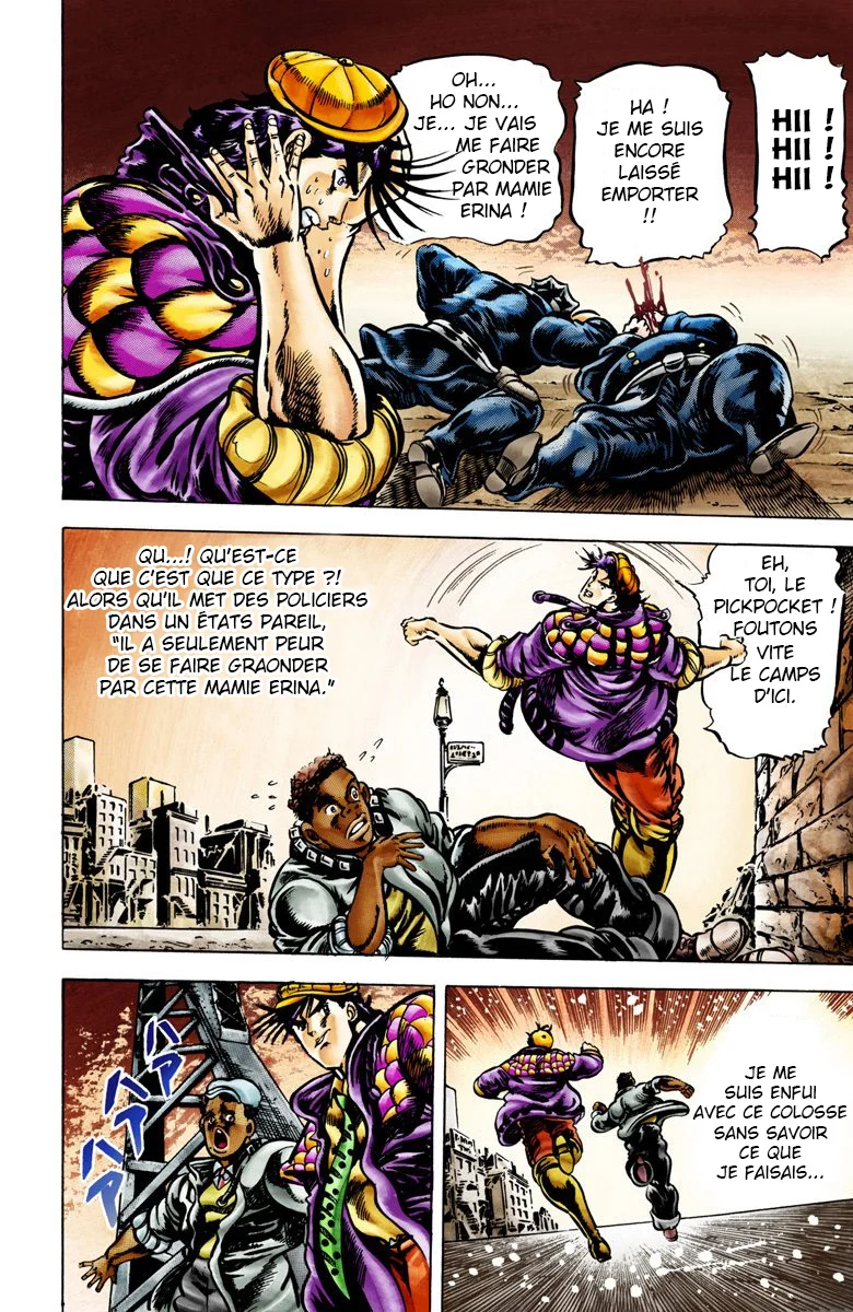Read JoJo_s Bizarre Adventure Part 2 Battle Tendency Official Colored FR Manga Online