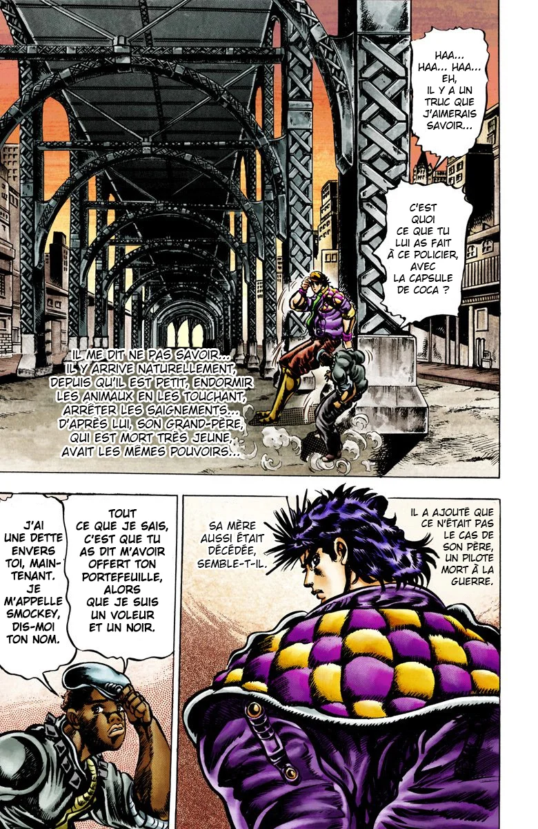 Read JoJo_s Bizarre Adventure Part 2 Battle Tendency Official Colored FR Manga Online