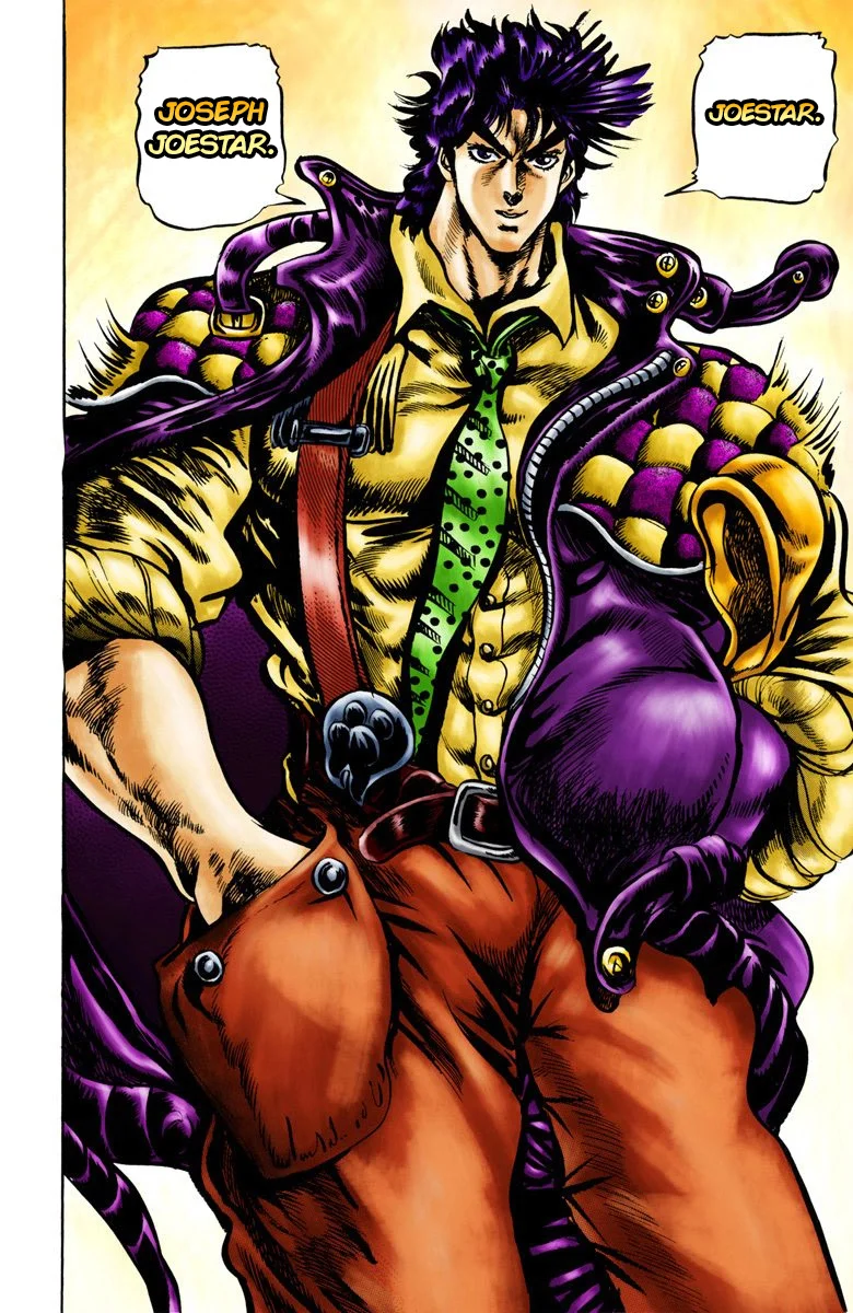 Read JoJo_s Bizarre Adventure Part 2 Battle Tendency Official Colored FR Manga Online