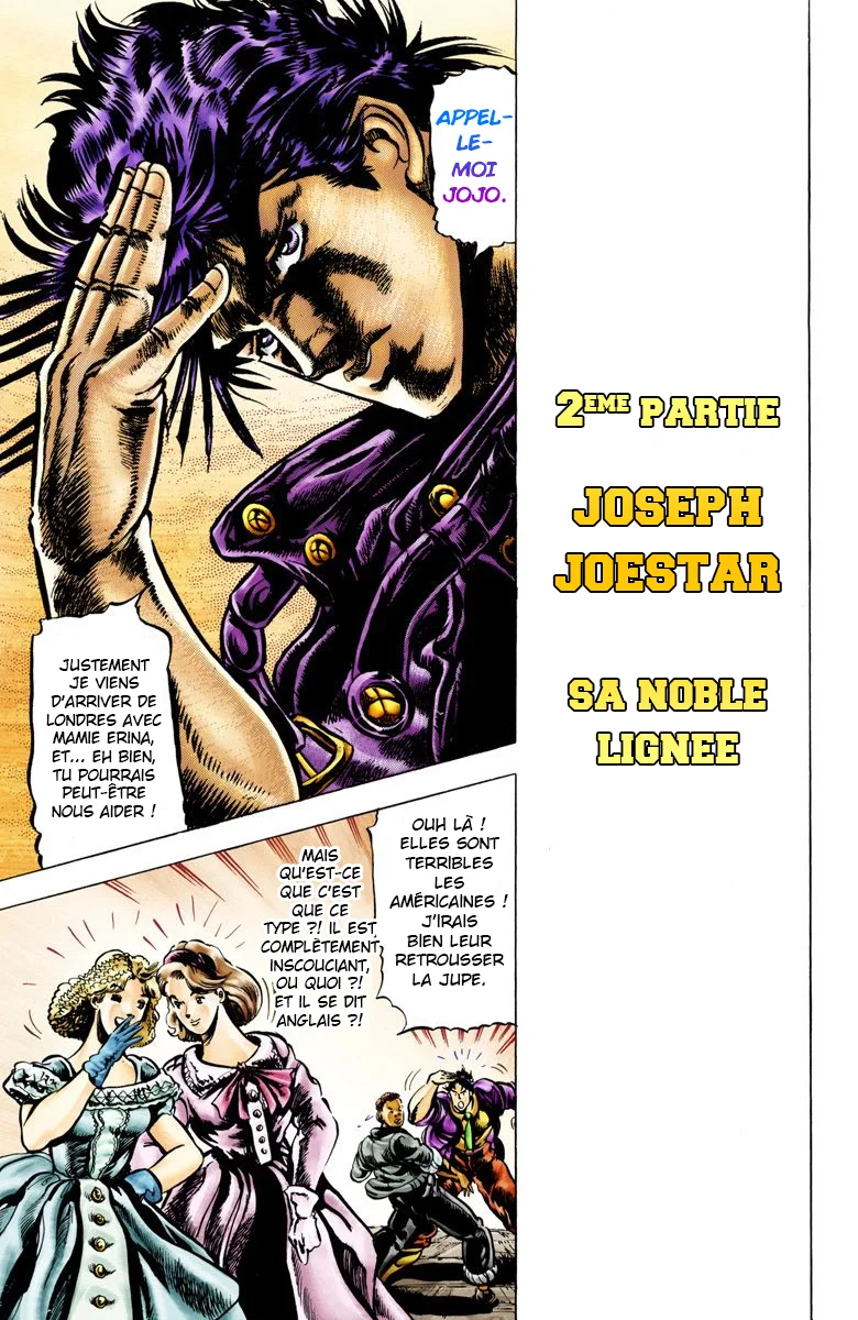 Read JoJo_s Bizarre Adventure Part 2 Battle Tendency Official Colored FR Manga Online