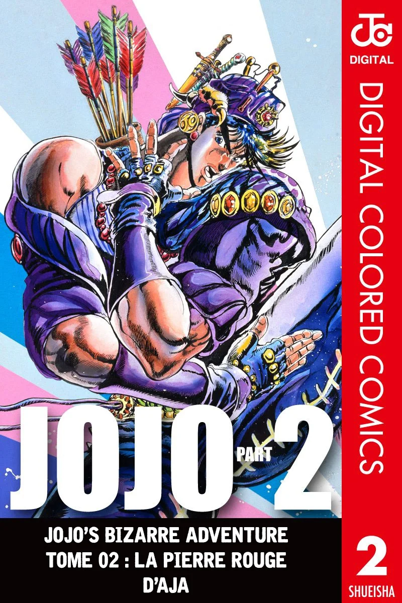Read JoJo_s Bizarre Adventure Part 2 Battle Tendency Official Colored FR Manga Online