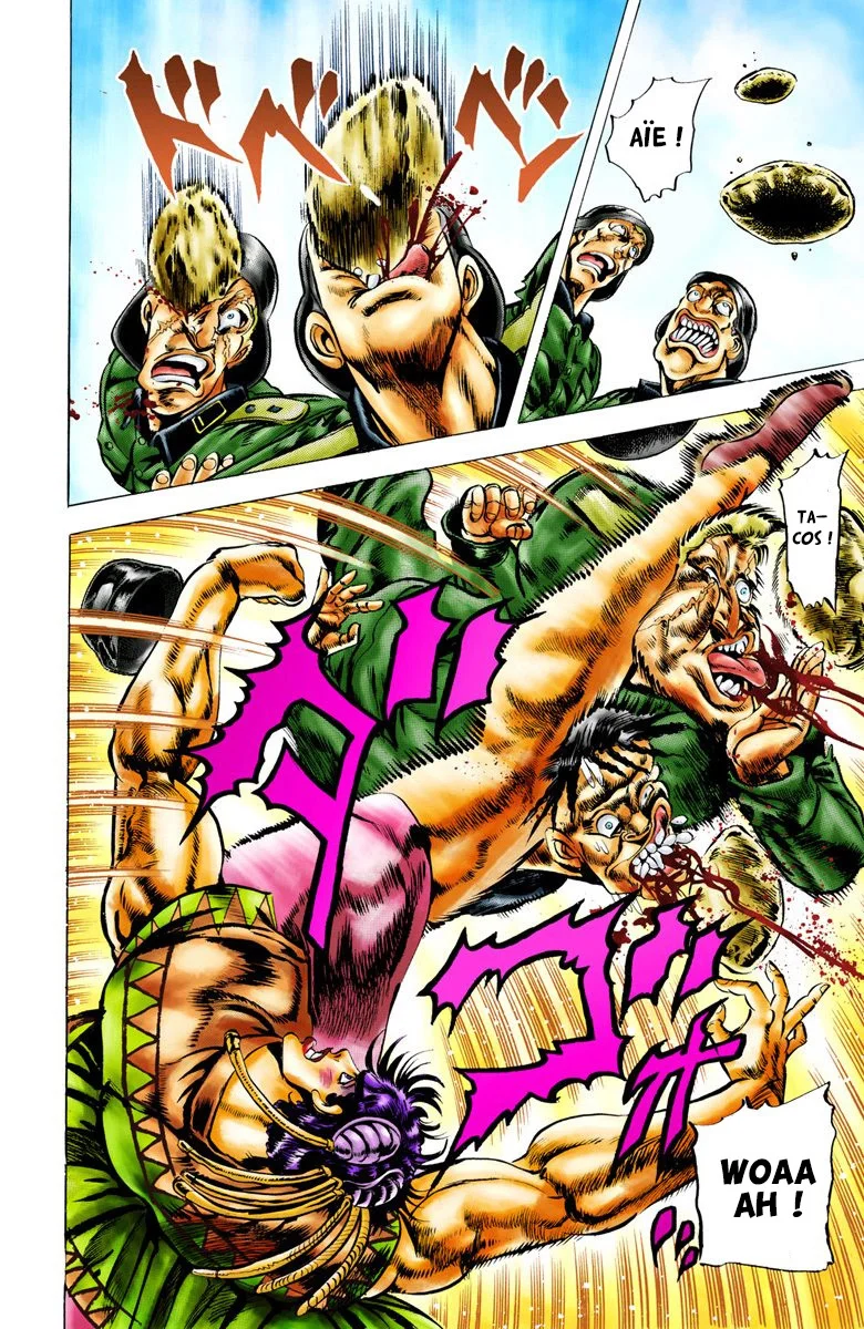 Read JoJo_s Bizarre Adventure Part 2 Battle Tendency Official Colored FR Manga Online