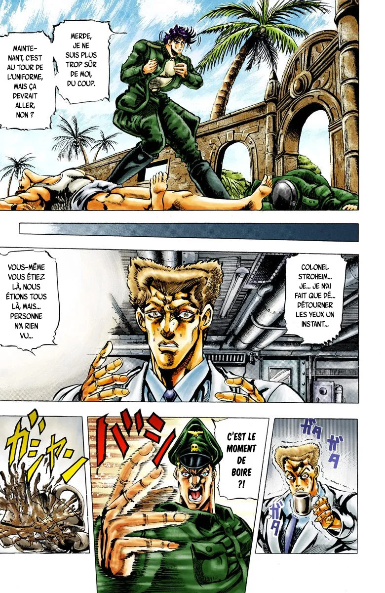 Read JoJo_s Bizarre Adventure Part 2 Battle Tendency Official Colored FR Manga Online