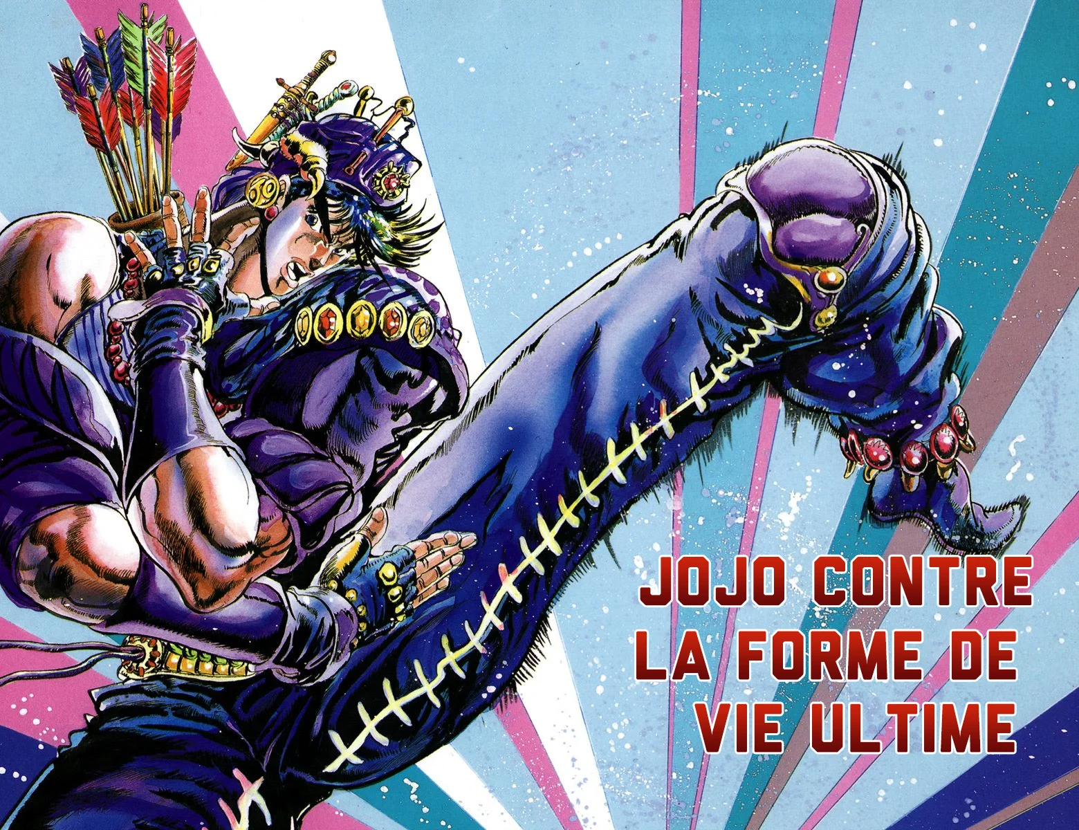 Read JoJo_s Bizarre Adventure Part 2 Battle Tendency Official Colored FR Manga Online