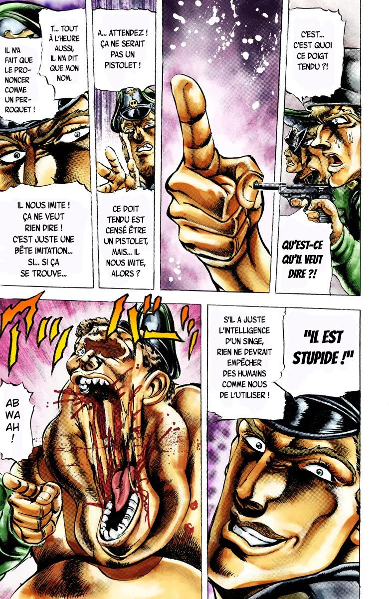 Read JoJo_s Bizarre Adventure Part 2 Battle Tendency Official Colored FR Manga Online