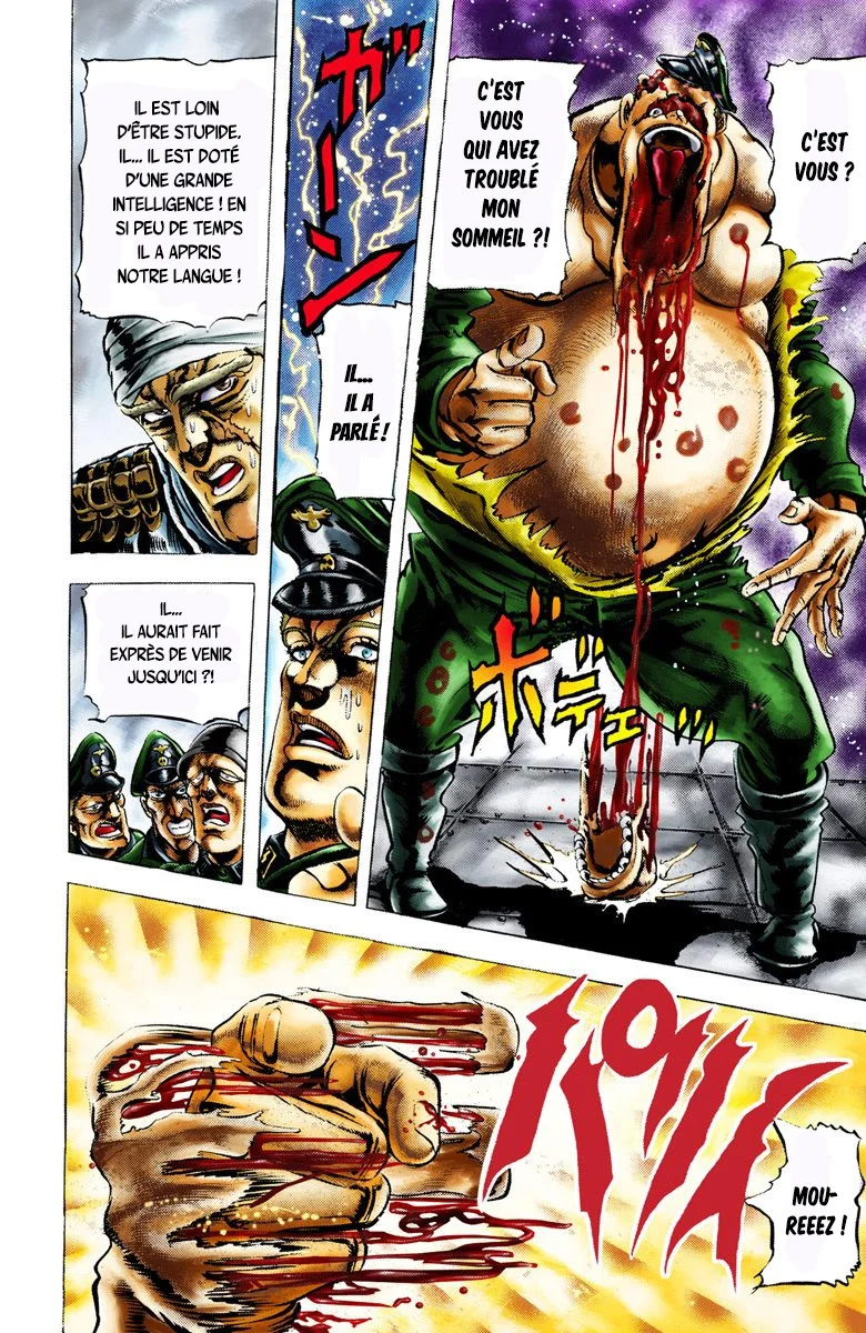 Read JoJo_s Bizarre Adventure Part 2 Battle Tendency Official Colored FR Manga Online