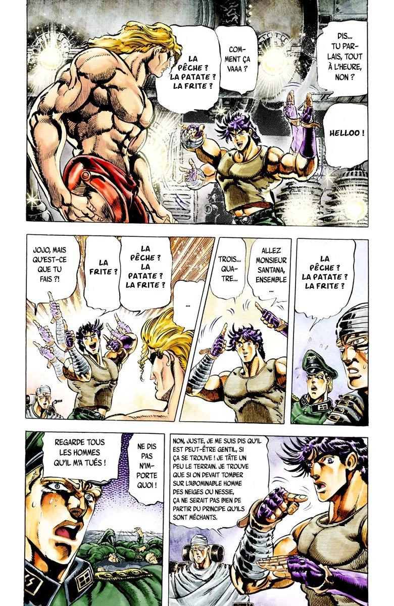 Read JoJo_s Bizarre Adventure Part 2 Battle Tendency Official Colored FR Manga Online