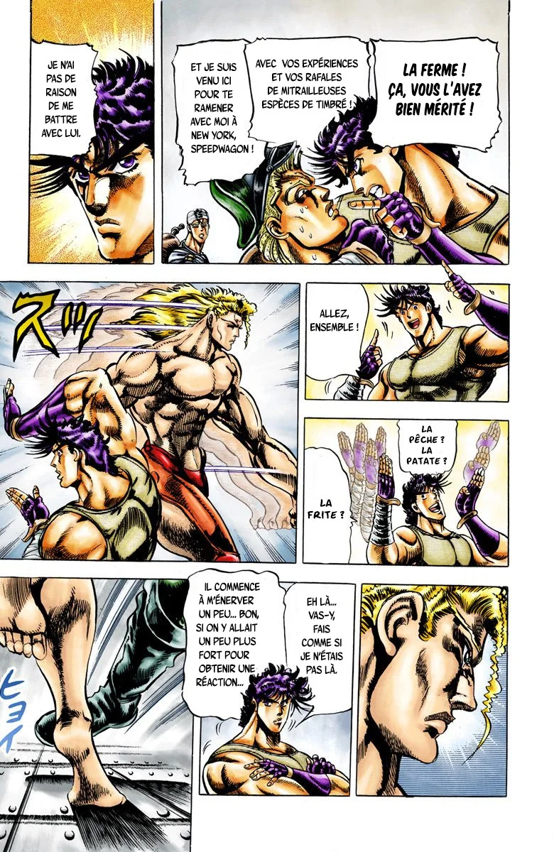 Read JoJo_s Bizarre Adventure Part 2 Battle Tendency Official Colored FR Manga Online