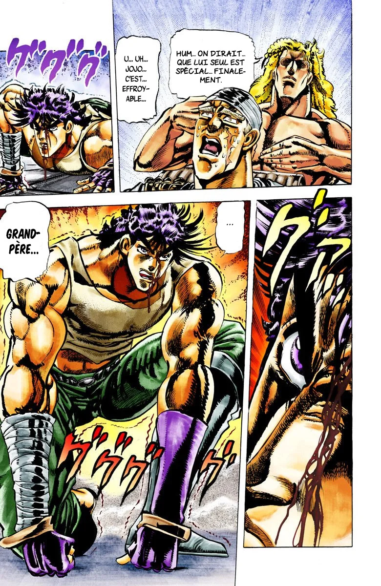 Read JoJo_s Bizarre Adventure Part 2 Battle Tendency Official Colored FR Manga Online