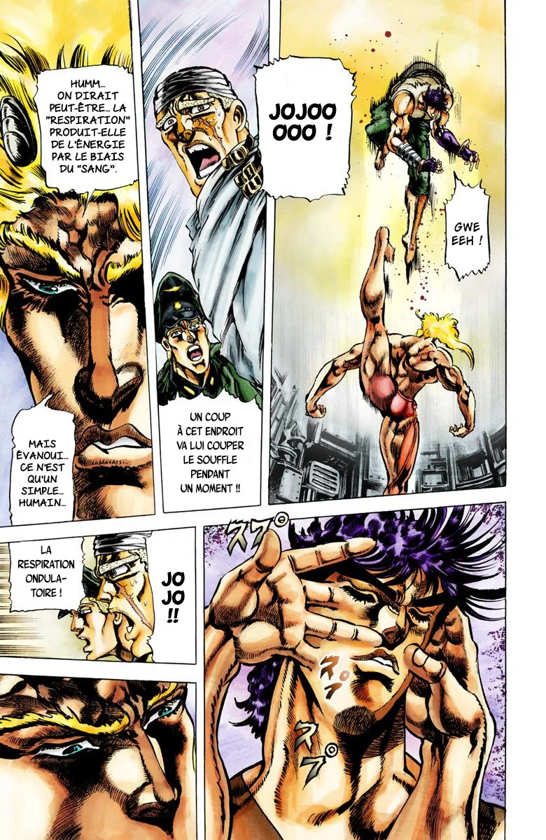 Read JoJo_s Bizarre Adventure Part 2 Battle Tendency Official Colored FR Manga Online