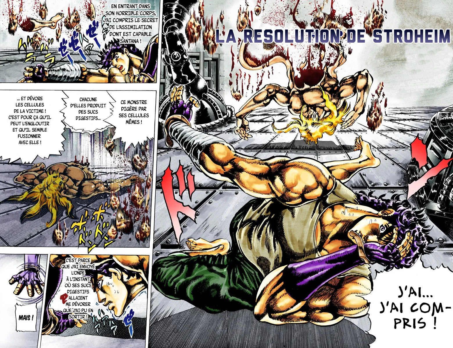 Read JoJo_s Bizarre Adventure Part 2 Battle Tendency Official Colored FR Manga Online